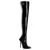 Devious Domina-3000 Stiletto Heel Thigh High Boots