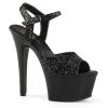 Pleaser Aspire-609G Glitter 6" Platform Sandal Platform Sandals