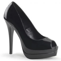 Bordello Shoes High Heels Bella-12 Peep Toe Platform Pumps