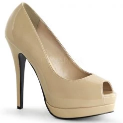 Bordello Shoes Bella-12 Peep Toe Platform Pumps