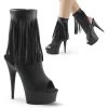 Pleaser Delight-1019 Fringed Ankle Boots 2 Pleaser Delight-1019 Fringed Ankle Boots