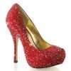 Fabulicious Felicity-20 Rhinestone Platform Heels