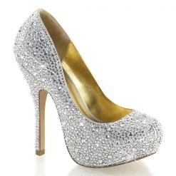 Fabulicious Felicity-20 Rhinestone Platform Heels