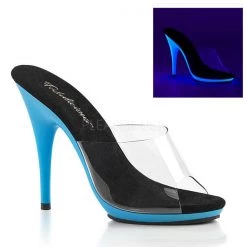 Fabulicious High Heels Poise-501UV Neon High Heel Mule
