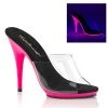 Fabulicious Poise-501UV Neon High Heel Mule 2 Fabulicious Poise-501UV Neon High Heel Mule