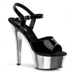 Pleaser Kiss-209 Metallic Platform Sandal