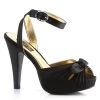 Bordello Shoes Bettie-04 Ankle Wrap High Heel Sandal High Heels