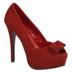 Pinup Couture Bella-10 Peep Toe Platform Heels High Heels