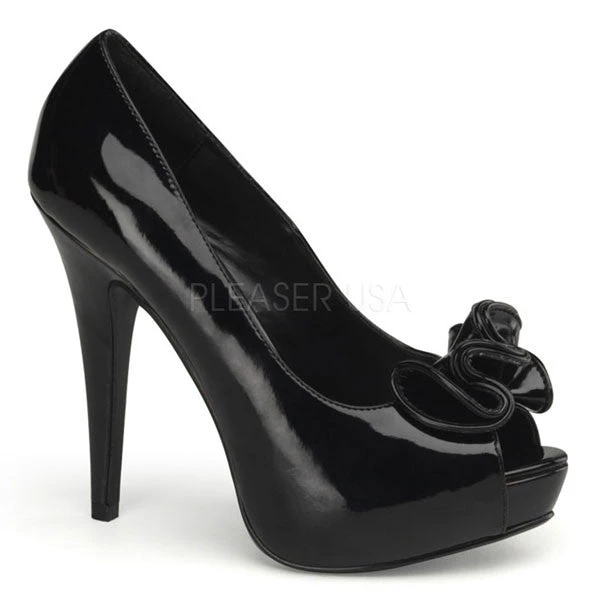 Bordello Shoes High Heels Lolita-10 Peep Toe Platform Heels 3 Bordello Shoes High Heels Lolita-10 Peep Toe Platform Heels