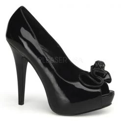Bordello Shoes Lolita-10 Peep Toe Platform Pumps