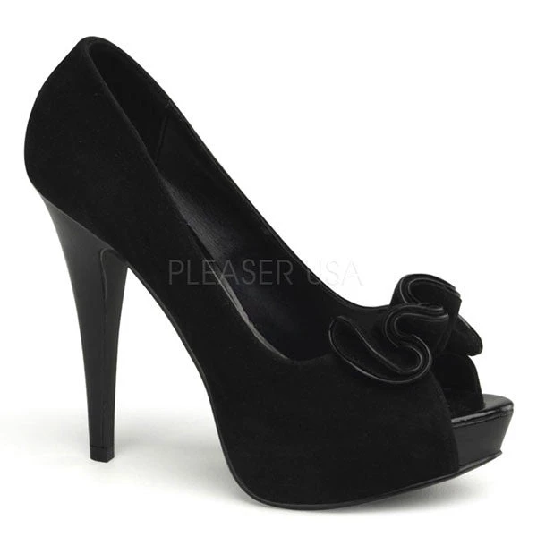 Bordello Shoes Lolita-10 Peep Toe Platform Pumps High Heels 5 Bordello Shoes Lolita-10 Peep Toe Platform Pumps High Heels