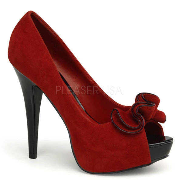 Bordello Shoes Lolita-10 Peep Toe Platform Pumps High Heels 3 Bordello Shoes Lolita-10 Peep Toe Platform Pumps High Heels