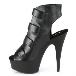 Pleaser Delight-683 Buckled Ankle Bootie