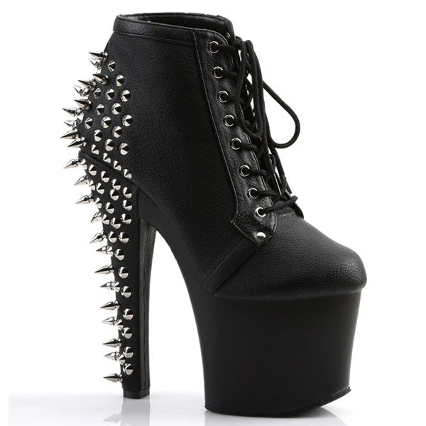 Pleaser Fearless-700-28 Studded Platform Boots 3 Pleaser Fearless-700-28 Studded Platform Boots