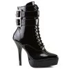 Devious Indulge-1026 Buckled 5" Ankle Boots