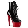Pleaser Adore-1020 Lace-up Platform Boots