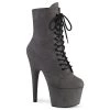 Pleaser Adore-1020FS Suede Platform Boots