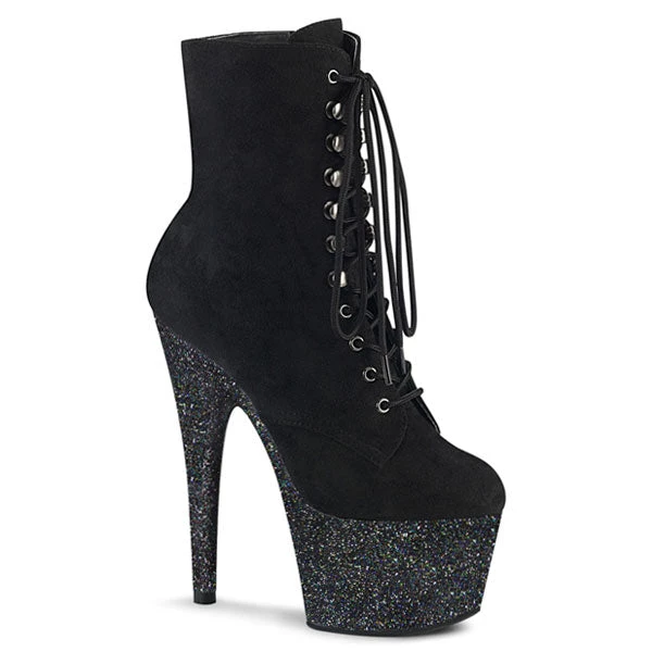 Pleaser Adore-1020FSMG Suede Platform Boots 3 Pleaser Adore-1020FSMG Suede Platform Boots