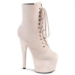 Pleaser Adore-1020FSMG Platform Heel Boots