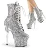 Pleaser Adore-1020G Glitter Platform Boots 2 Pleaser Adore-1020G Glitter Platform Boots