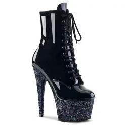 Pleaser Adore-1020LG Glitter Platform Boots