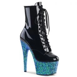 Pleaser Adore-1020LG Glitter Platform Boots
