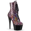Pleaser Adore-1020LP Lace-up Ankle Boots