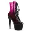 Pleaser Ankle Boots Adore-1020OMB Lace-up Ankle Boot