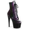 Pleaser Adore-1020SHG Platform Ankle Boots