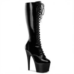 Pleaser Adore-2023 Lace-up Platform Boots