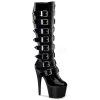 Pleaser Adore-2043 Buckled Platform Knee Boots 1 Pleaser Adore-2043 Buckled Platform Knee Boots