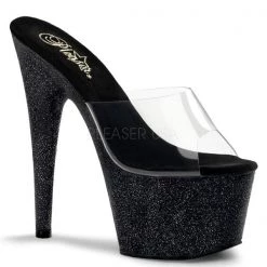 Pleaser High Heels Adore-701SDG Glitter Platform Sandals
