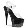 Pleaser Adore-708-3 Rhinestone Platform Sandals 2 Pleaser Adore-708-3 Rhinestone Platform Sandals
