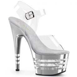 Pleaser High Heels Adore-708CHLN Lined Platform Heels