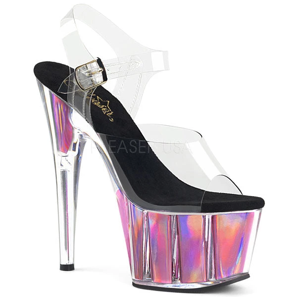 Pleaser High Heels Adore-708HGI Platform Sandals 3 Pleaser High Heels Adore-708HGI Platform Sandals