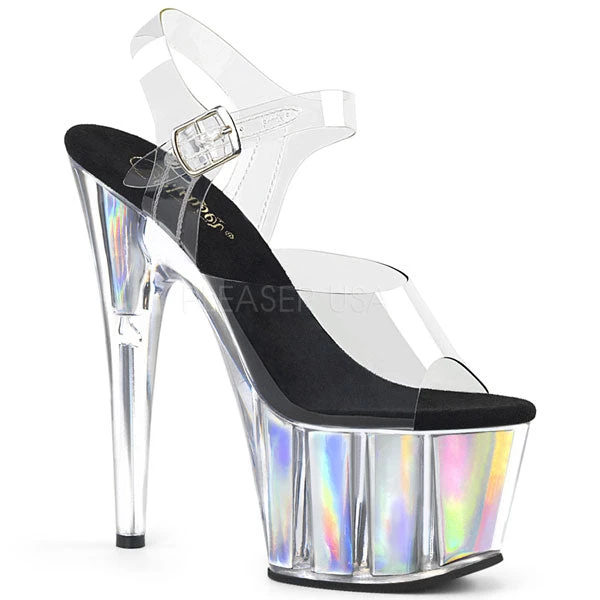 Pleaser Adore-708HGI Platform Sandals High Heels 3 Pleaser Adore-708HGI Platform Sandals High Heels
