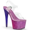 Pleaser Adore-708OMBRE Platform Sandals 1 Pleaser Adore-708OMBRE Platform Sandals