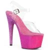 Pleaser High Heels Adore-708OMBRE Platform Sandals