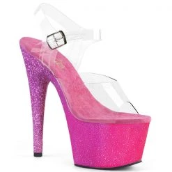 Pleaser High Heels Adore-708OMBRE Platform Sandals