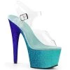 Pleaser High Heels Adore-708OMBRE Platform Sandals