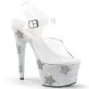 Pleaser Adore-708STAR Platform Sandals High Heels