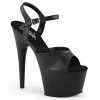 Pleaser High Heels Black Platform Heel Sandals