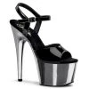 Pleaser All Shoes Chrome Platform Sandals 2 Pleaser All Shoes Chrome Platform Sandals