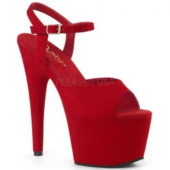 Pleaser High Heels Adore-709FS Red Platform Heels