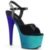 Pleaser High Heels Adore-709OMBRE Platform Sandals