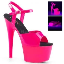 Pleaser Adore-709UV Neon Platform Sandals