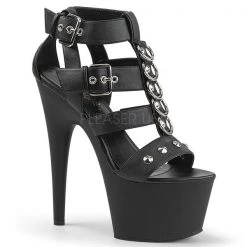 Pleaser Adore-758 Cage Strap Platform Sandals