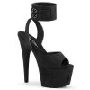 Pleaser Adore-791FS Buckled Suede Platform Heels Platform Sandals 1 Pleaser Adore-791FS Buckled Suede Platform Heels Platform Sandals