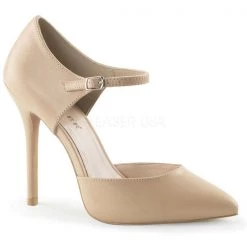 Pleaser Leather High Heel Pumps 5 Pleaser Leather High Heel Pumps