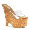 Pleaser Sandals Beau-601 Wedge Platform Sandal
